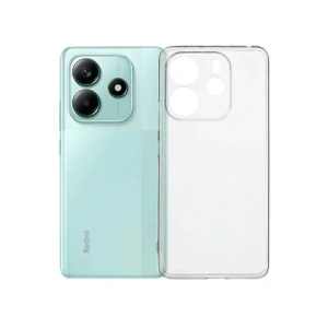 Mey İthalat®   Redmi Note 14 4G Kılıf Lüx Şeffaf Silikon