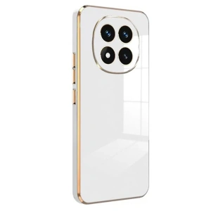 Mey İthalat®   Redmi Note 14 Pro 4G Kılıf Volet Silikon - Beyaz
