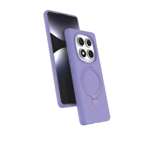 Mey İthalat®   Redmi Note 14 Pro 4G Regal Magsafe Standlı Kapak - Lila