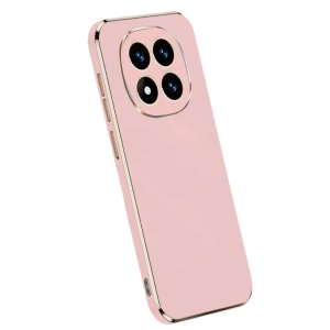 Mey İthalat®   Redmi Note 14 Pro 5G Kılıf Volet Silikon - Pembe
