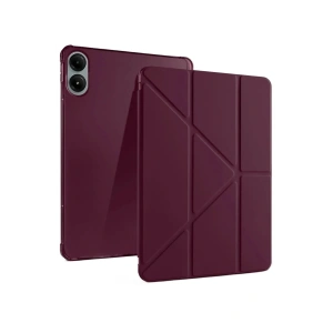 Mey İthalat®   Redmi Pad Pro 12.1 Kılıf Kalemlikli Mars Tablet Kılıfı - Mürdüm