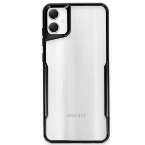 Mey İthalat®  Samsung Galaxy A06 Kılıf Boyi Silikon Kapak - Siyah