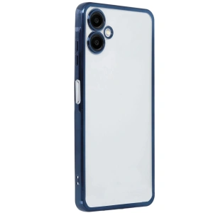 Mey İthalat®  Samsung Galaxy A06 Kılıf  Lensli Silikon - Lacivert