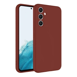 Mey İthalat®  Samsung Galaxy A16 5G Kılıf First Silikon - Bordo