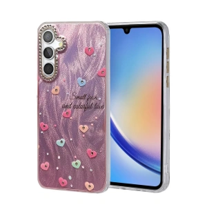 Mey İthalat®  Samsung Galaxy A34 5G Kılıf Blade Aynalı Desenli Kapak - Desen 8