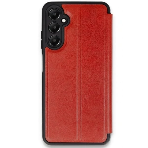 Mey İthalat®  Samsung Galaxy A36 Kılıf Flip Cover - Kırmızı