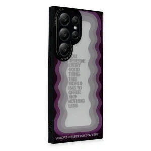 Mey İthalat®  Samsung Galaxy S23 Ultra Kılıf Mirror Desenli Kapak - Mirror - 5
