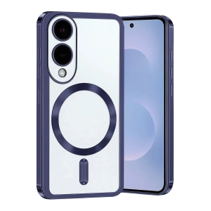 Mey İthalat®  Samsung Galaxy S25 Edge Kross Magneticsafe Kapak - Lacivert