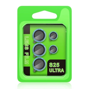 Mey İthalat®  Samsung Galaxy S25 Ultra Raze Metal Kamera Lens - Mavi