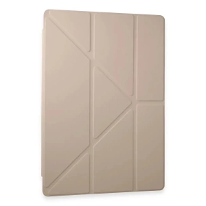 Mey İthalat®  Samsung Galaxy Tab A9 Kılıf Kalemlikli Mars Tablet Kılıfı - Rose Gold