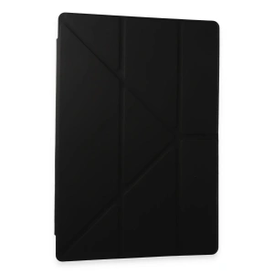 Mey İthalat®  Samsung Galaxy Tab A9 Kılıf Kalemlikli Mars Tablet Kılıfı - Siyah