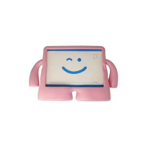 Mey İthalat®  Samsung Galaxy Tab A9 Kılıf Karakter Tablet Silikon - Açık Pembe
