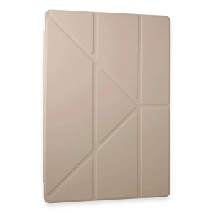 Mey İthalat®  Samsung Galaxy Tab A9 Plus Kılıf Kalemlikli Mars Tablet Kılıfı - Rose Gold