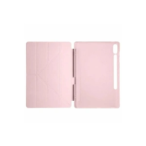 Mey İthalat®  Samsung Galaxy X510 Tab S9 FE 11 Kılıf Kalemlikli Mars Tablet Kılıfı - Rose Gold