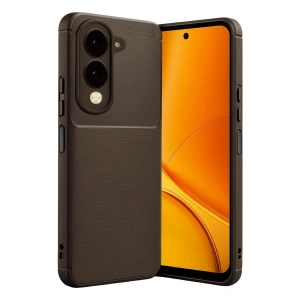 Mey İthalat®  Vivo Y29S Auto Focus Karbon Kapak - Kahverengi