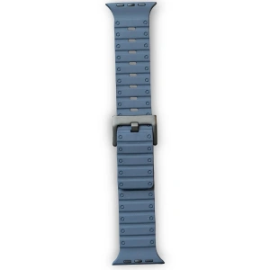 Mey İthalat®   Watch 42mm Magnus Mıknatıslı Silikon Kordon - Mavi
