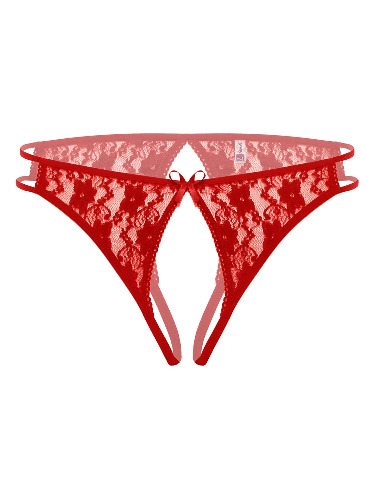 Ağı Açık Büyük Beden Kırmızı  Bato Külot