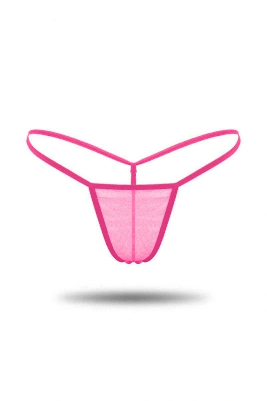 Tül Detaylı Tanga Külot