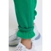 3 iplik şardonlu paça lastikli eşofman yeşil is001