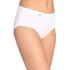 4 Adet Tutku Kadın Yüksek Bel Bato İnce Lastik Külot Beyaz