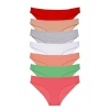 7 Adet Süper Eko Set Likralı Kadın Slip Külot Set 8
