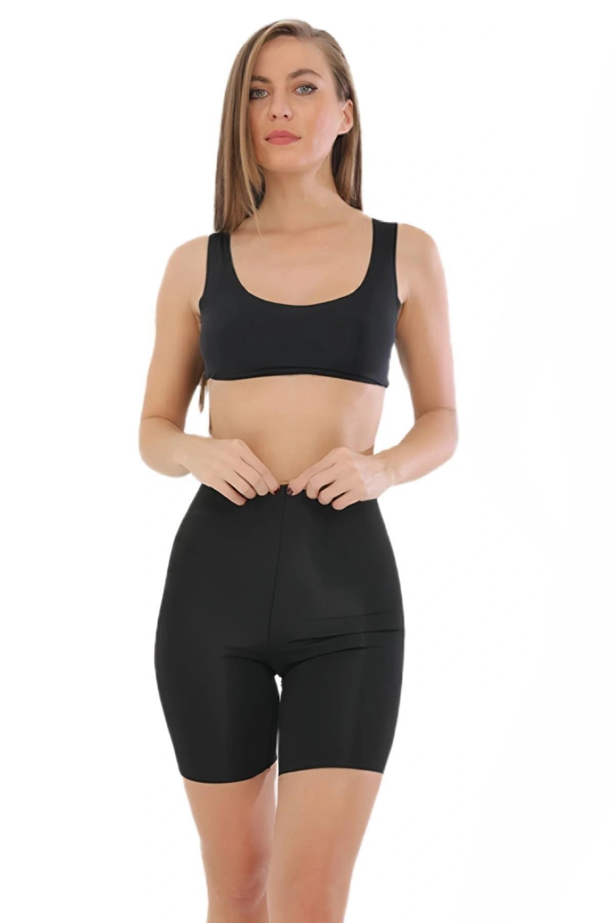 4401 Lazer Kesim Paçalı Korse Kadın