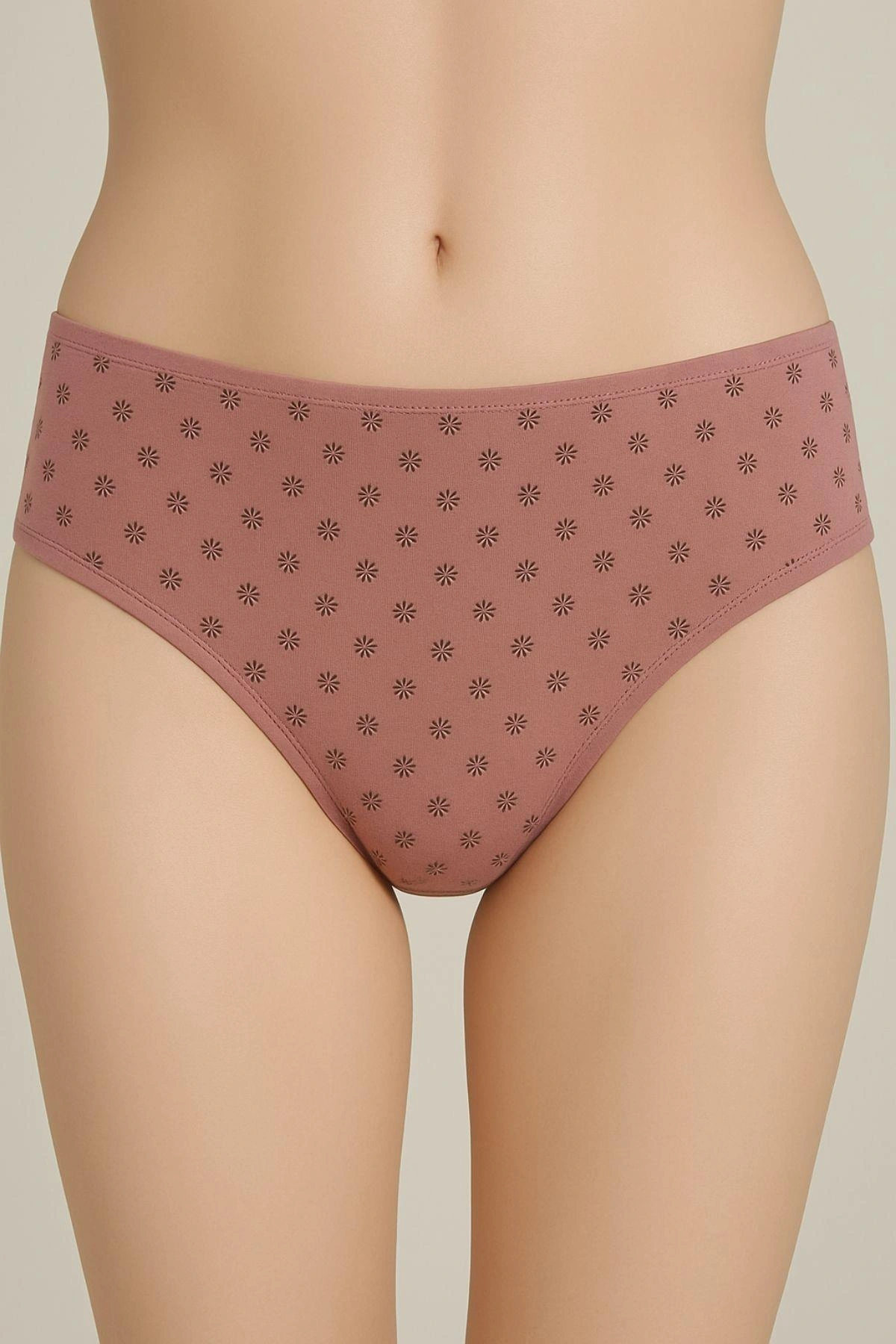 7 Li Desenli Külot Kadın