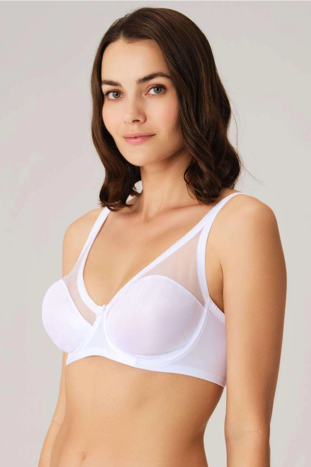 Balenli Desteksiz Dolgusuz Toparlayıcı Günlük Klasik Küçültücü Sütyen