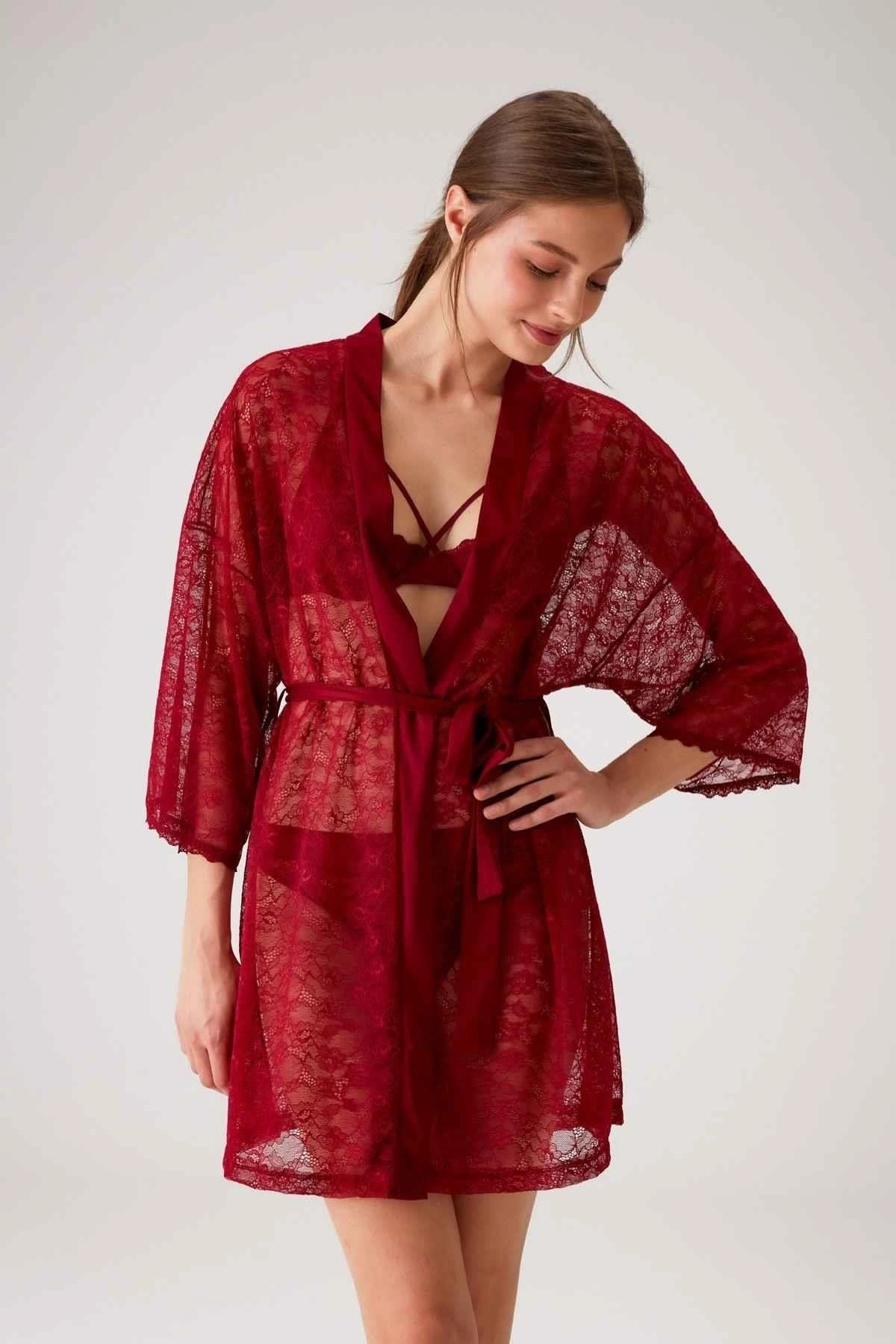 Calandre Dantel Sabahlık