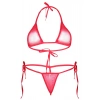 Kırmızı  İç Giyim  İç Çamaşırı Takımı