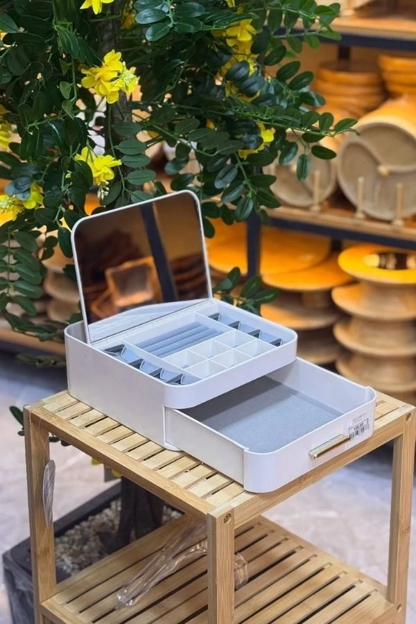 Çekmeceli Aynalı Takı Organizeri