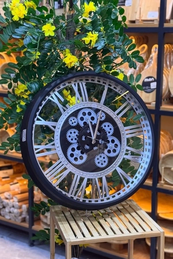 Gear Dekoratif Duvar Saat