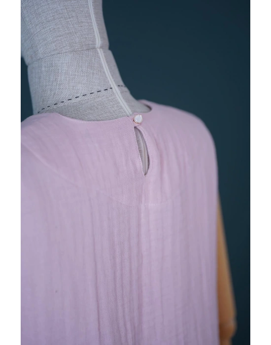 PEMBE MÜSLİN TAKIM