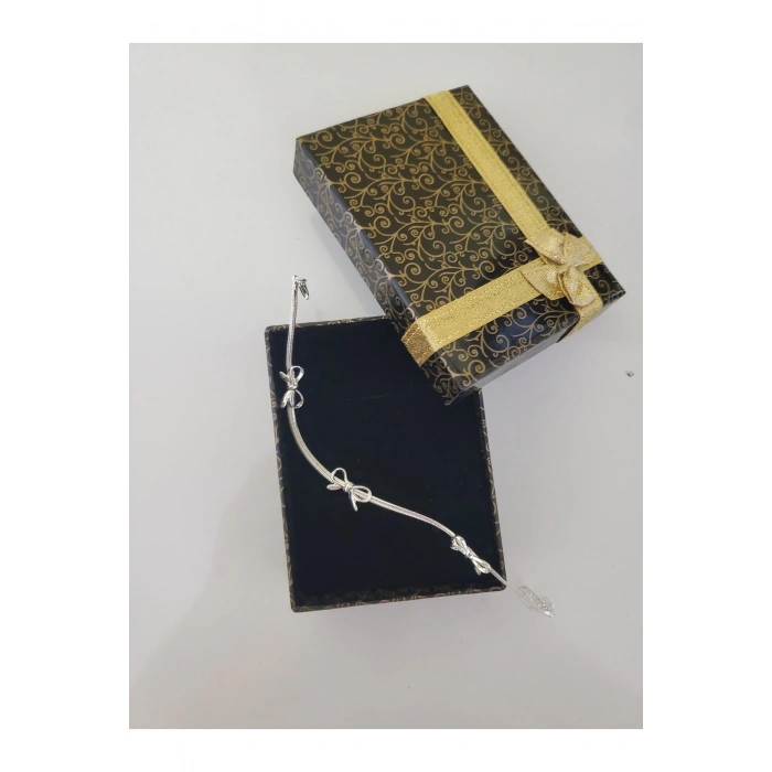 Lolly Fiyonklu Bileklik Gümüş Kaplama Sevgililer günü yada eşinize, annenize verilecek gümüş hediye