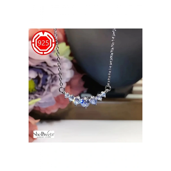 Silvershine Gümüş Kaplama Kolye Sevgililer günü , annenize verilecek en güzel gümüş hediyesi