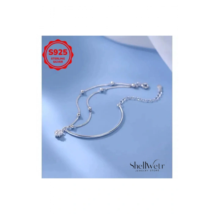 Aurora 925 Ayar Gümüş Bileklik Sevgiliye ve annenize verilecek en güzel gümüş hediyesi