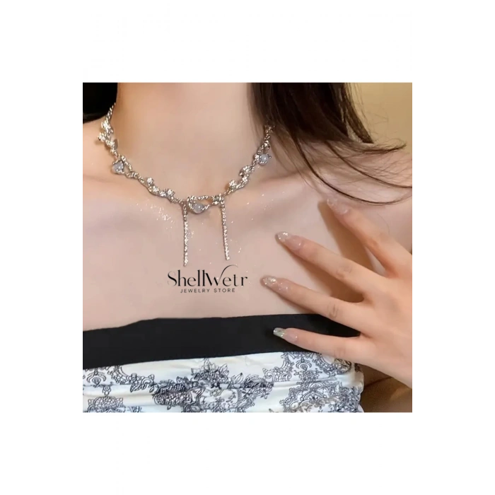 Aurelya Choker Kolye Sevgililer günü , annenize verilecek en güzel hediyesi