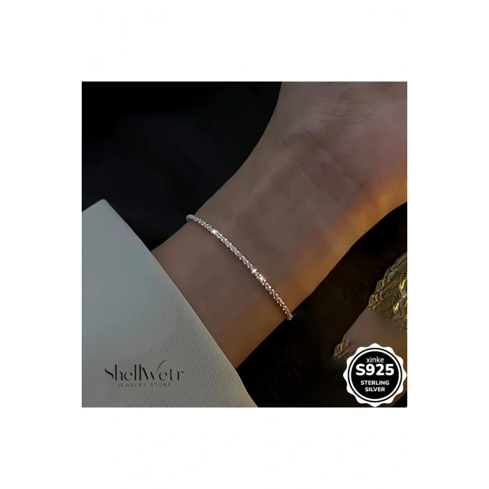 Seremoni 925 Ayar Gümüş Bileklik Sevgilinize ve annenize verilecek en güzel gümüş hediyesi