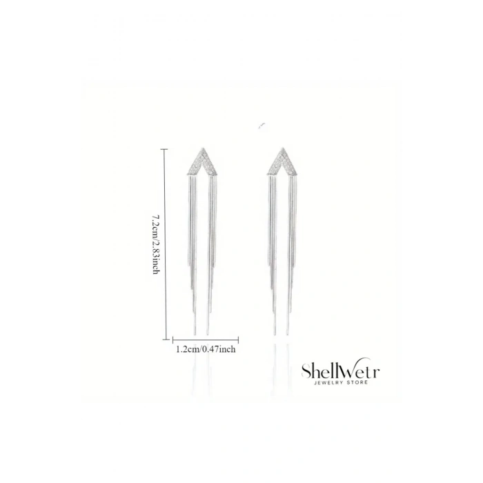 Mirella Gümüş Kaplama Küpe Sevgililer günü , annenize verilecek en güzel gümüş hediyesi