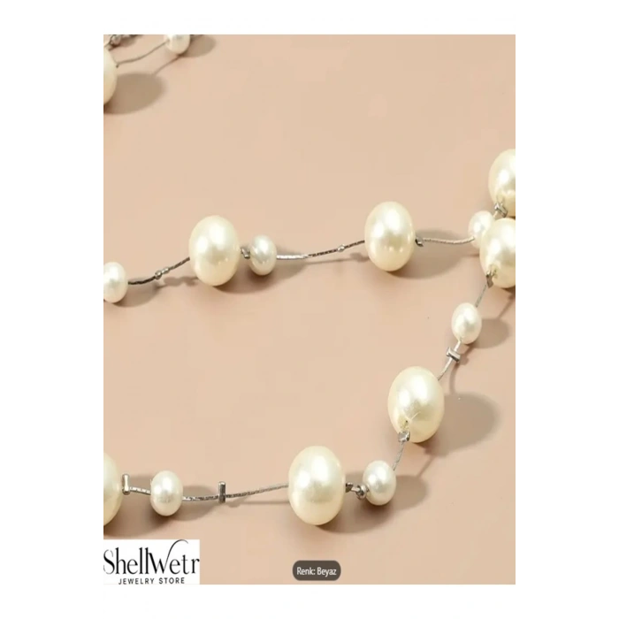 Hale Zincir Kolye Sevgililer günü , annenize verilecek en güzel hediye uzun kolye