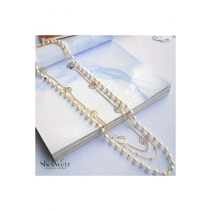 Royal Rose Uzun Kolye Sevgililer günü , annenize verilecek en güzel hediye