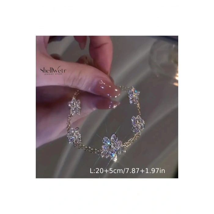 Flora Dore Altın Kaplama Bileklik-Sevdiklerinize ve kendinize en özel hediye