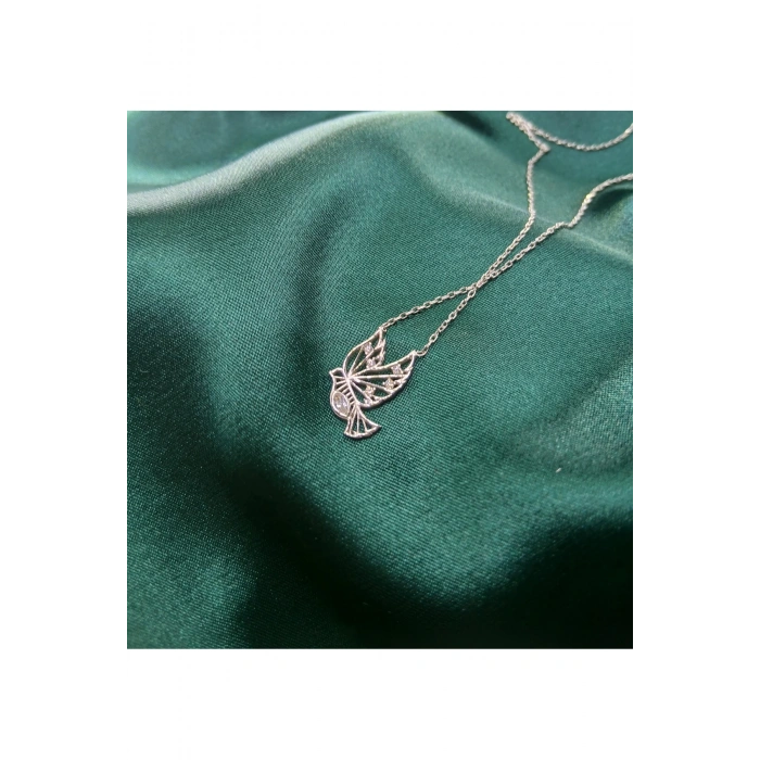 Kadın Kolye Kadın Kolye Silva DoveLumora 925 Ayar Gümüş  Güvercin Şık Hediyelik