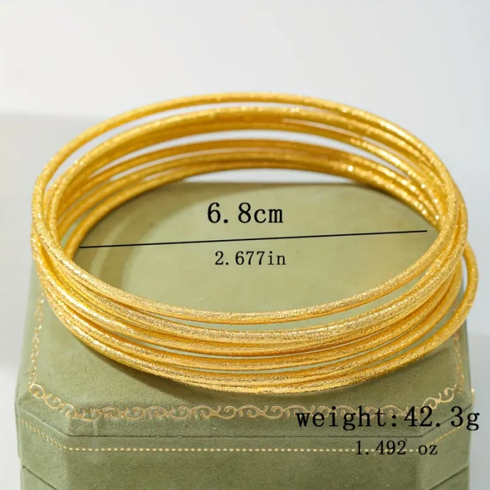 Kadın Bilezik Eriz Kadın Bilezik 24K Altın Kaplama Şık Hediyelik