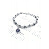 Ocean Heart Gümüş Kaplama Parlak Taşlı Bileklik kadın bileklik