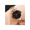 Saaté Rose Gold Mıknatıslı Klips Özelliğe sahip Quartz Kadın saat