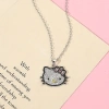 Hello Kitty Gümüş zincir kolye , gümüş kolye çocuk genç gümüş kolye