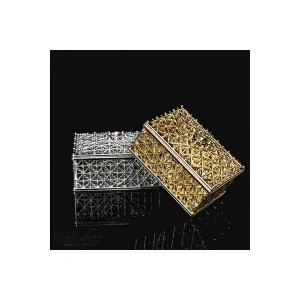 Lunessa Altın Renk Mini Takı Kutusu Sevgililer günü , annenize verilecek en güzel hediye