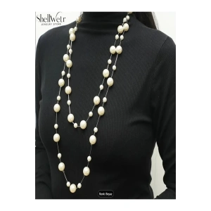 Hale Zincir Kolye Sevgililer günü , annenize verilecek en güzel hediye uzun kolye