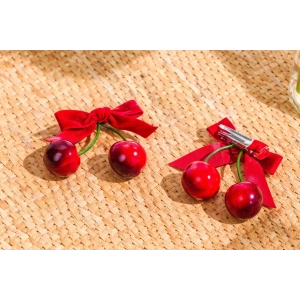 Cherry Bow Kirazlı Çocuk Tokası KERDEŞİNİZE, KIZINIZA verilecek en güzel ediye